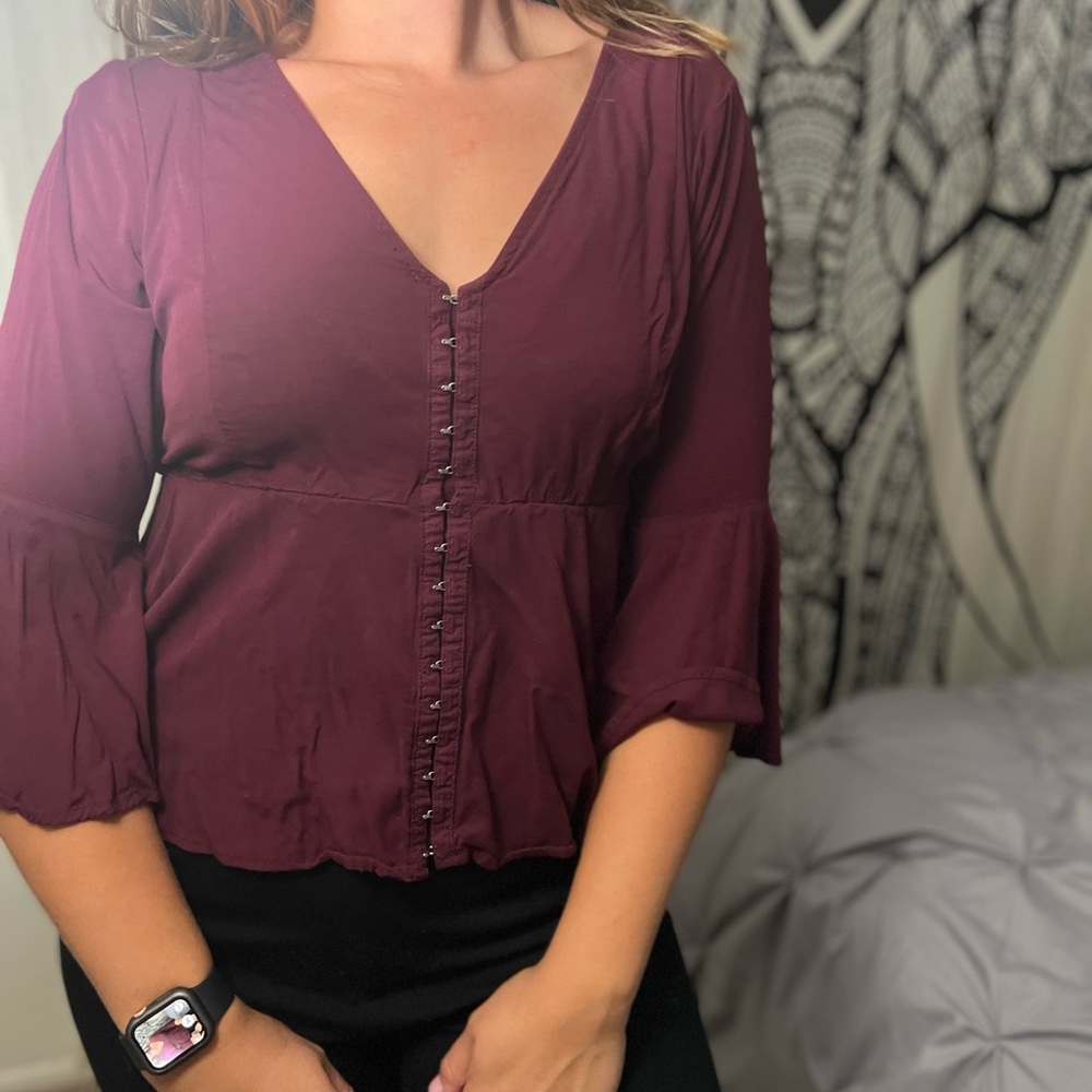 Quarter Sleeve Blouse